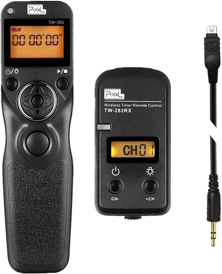 Pixel TW283-UC1 Kabellose Fernauslöser Funkausloeser Drahtauslöser Timer Intervalometer Kompatibel m