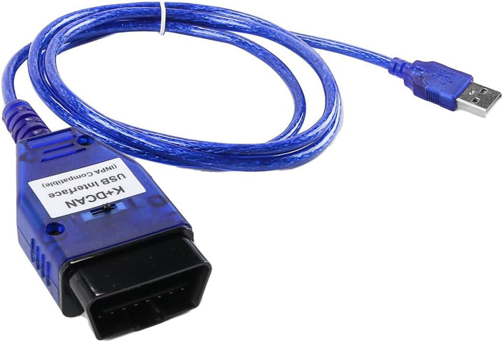 Namvo K+Dcan USB-Kabel mit Schalter für Chassis-Diagnosetool der E-Serie, OBD2-Kabel,kompatible Fehl