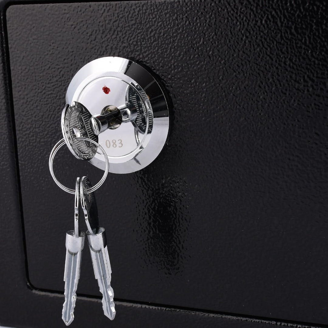 Tresor Safe Gross, Tresor mit Schlüssel Möbeltresor mit Schloss, Wandtresor für Zuhause, Geschäft, B