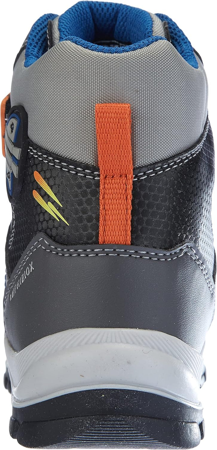 Geox Herren B Flanfil Boy B Abx ANKLE BOOTS 20 EU Dk Grey Black, 20 EU Dk Grey Black