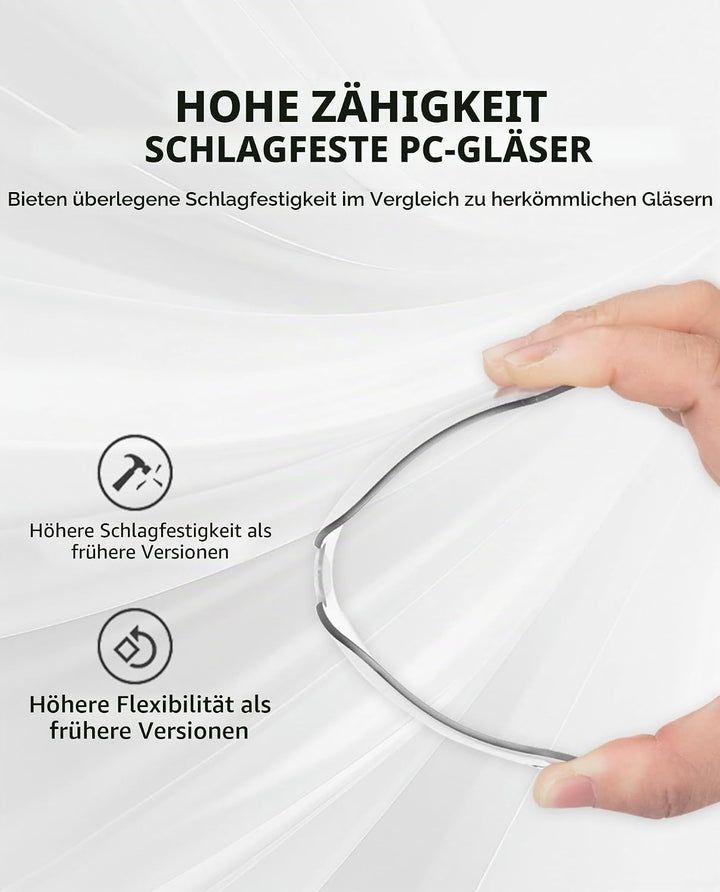ROCKBROS Fahrradbrille Selbsttönend für Damen Herren, Photochrome Radsportbrille Sonnenbrille mit UV