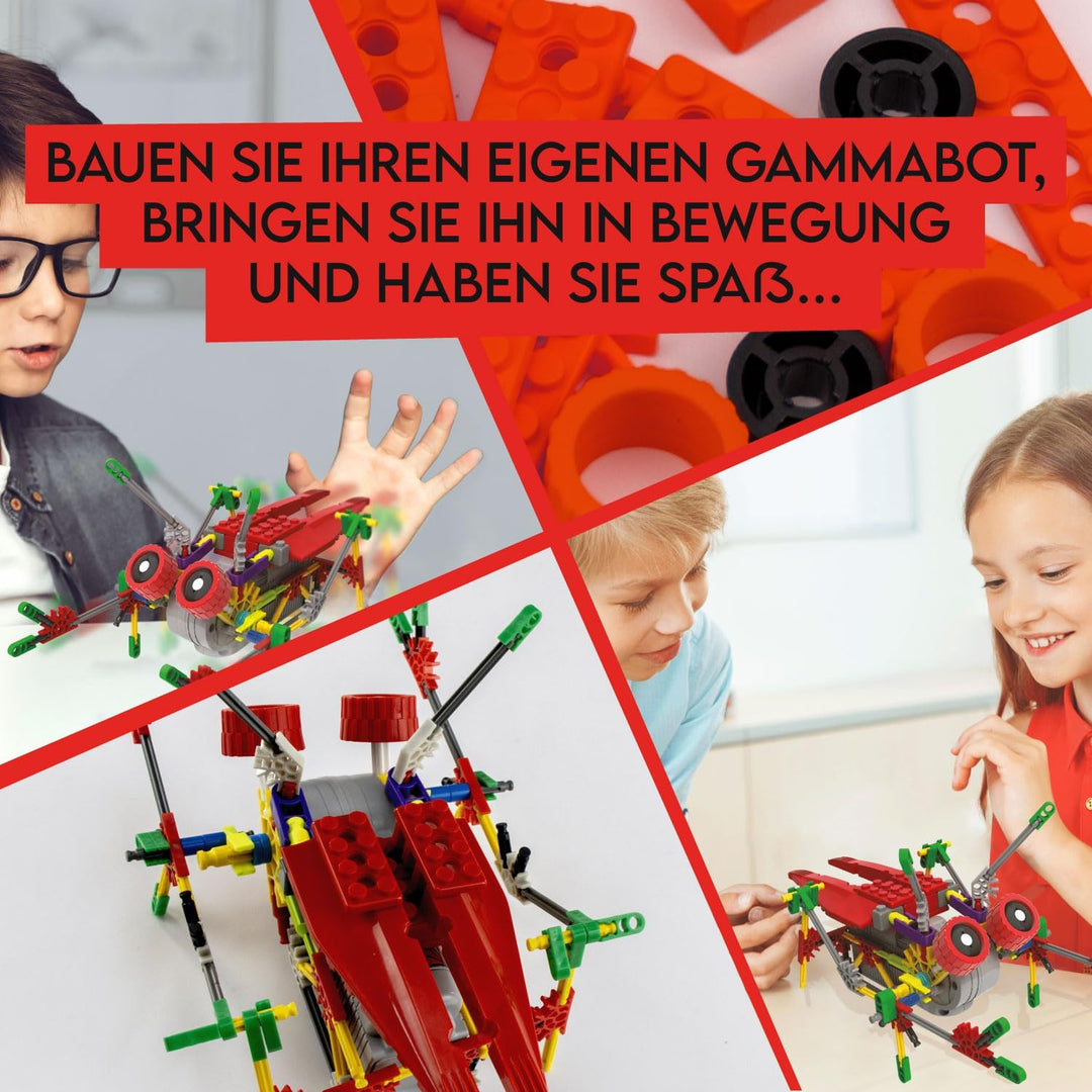 Science4you Robotics Gammabot - Roboterbaukasten für Kinder, Bauen Sie Ihren eigenen laufenden Robot