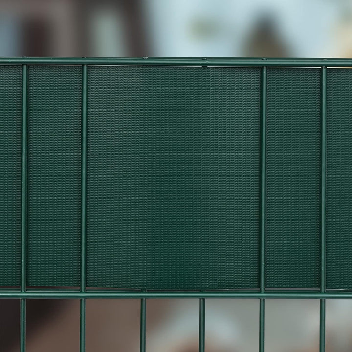 iFence Sichtschutzstreifen 50 Meter x 19 cm inkl. 30 Clips – diverse Farben (Grün), Grün