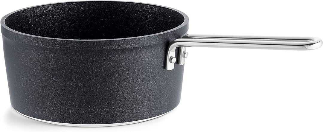 Fissler Adamant / Aluminium-Kochtopfset, 3-teilig, Töpfe-beschichtet mit Metalldeckel, antihaftend (