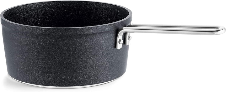 Fissler Adamant / Aluminium-Kochtopfset, 3-teilig, Töpfe-beschichtet mit Metalldeckel, antihaftend (