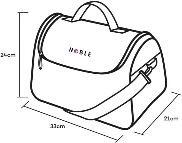 Grosse Damen Kosmetiktasche, XXL-Reisekoffer, Elegante Blossom Kollektion B003, B003