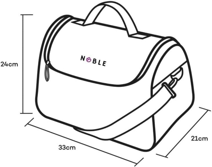 Grosse Damen Kosmetiktasche, XXL-Reisekoffer, Elegante Blossom Kollektion B003, B003