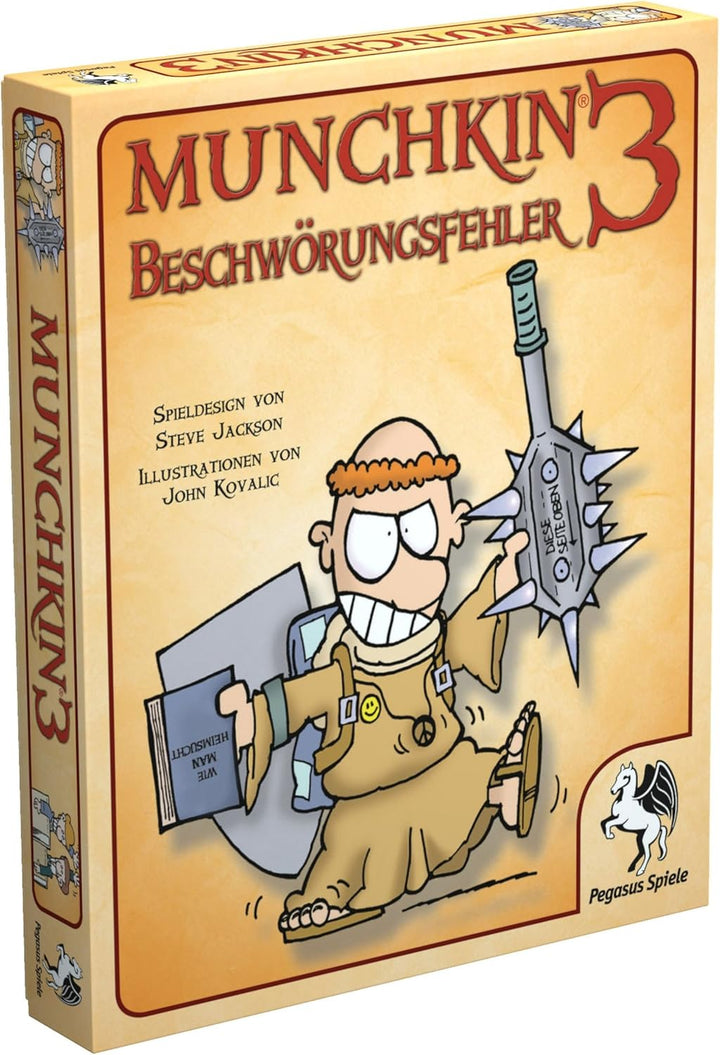 Pegasus Spiele 17213G - Munchkin 3, Beschwörungsfehler