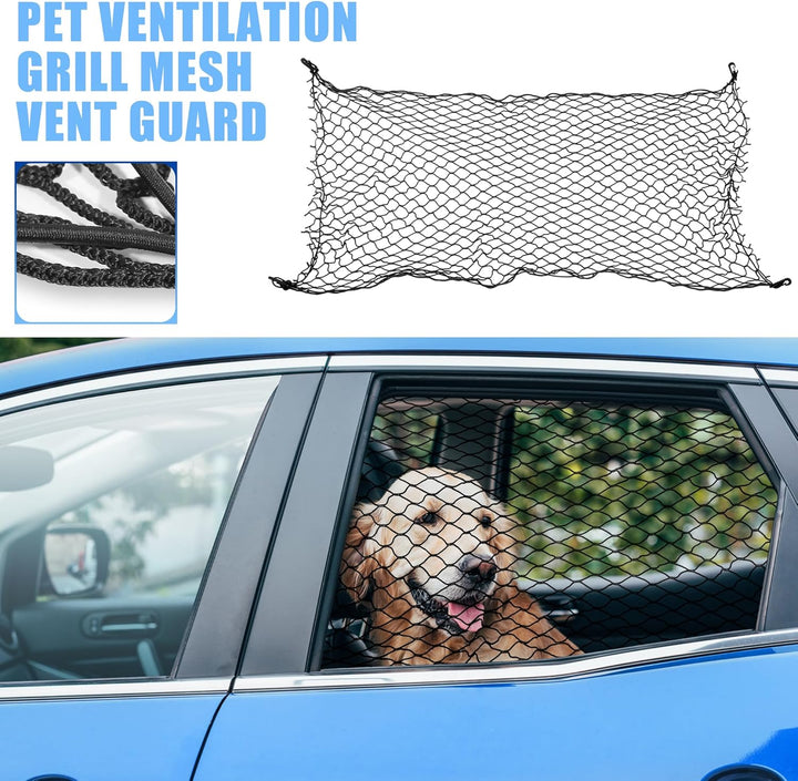 X AUTOHAUX Hundenetz Auto Schutznetz Barriere Trennnetz Universal Hundegitter Auto Kofferraum Netz m