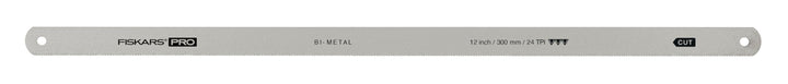 Original Fiskars Pro Ersatzblatt für TrueTension-Bügelsäge (1062931), Sägeblattlänge: 30 cm, 24 TPI,