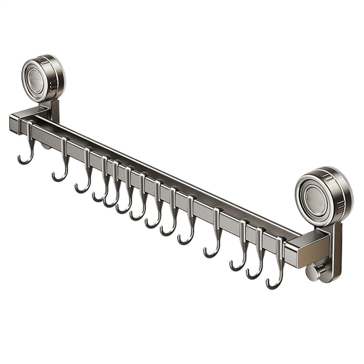 Hakenleiste Küche Ohne Bohren Mit Saugnapf - Küche Saugnapf Halterung Aus Kohlenstoffstahl 70Cm Mit