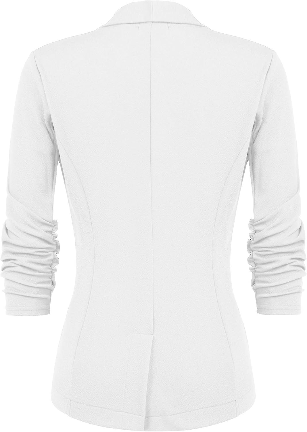 UNibelle Blazer Damen Elegant Sportlich Longblazer 3/4 Arm Business Büro Jacke Blazer Slim Fit S-3XL