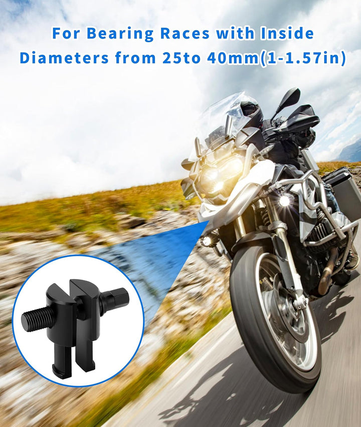 Gugxiom Lenkhalslager-Abzieher, 25 Bis 40 Mm Innendurchmesser. Lagerringe, Motorrad-Lenkhalslager-Re