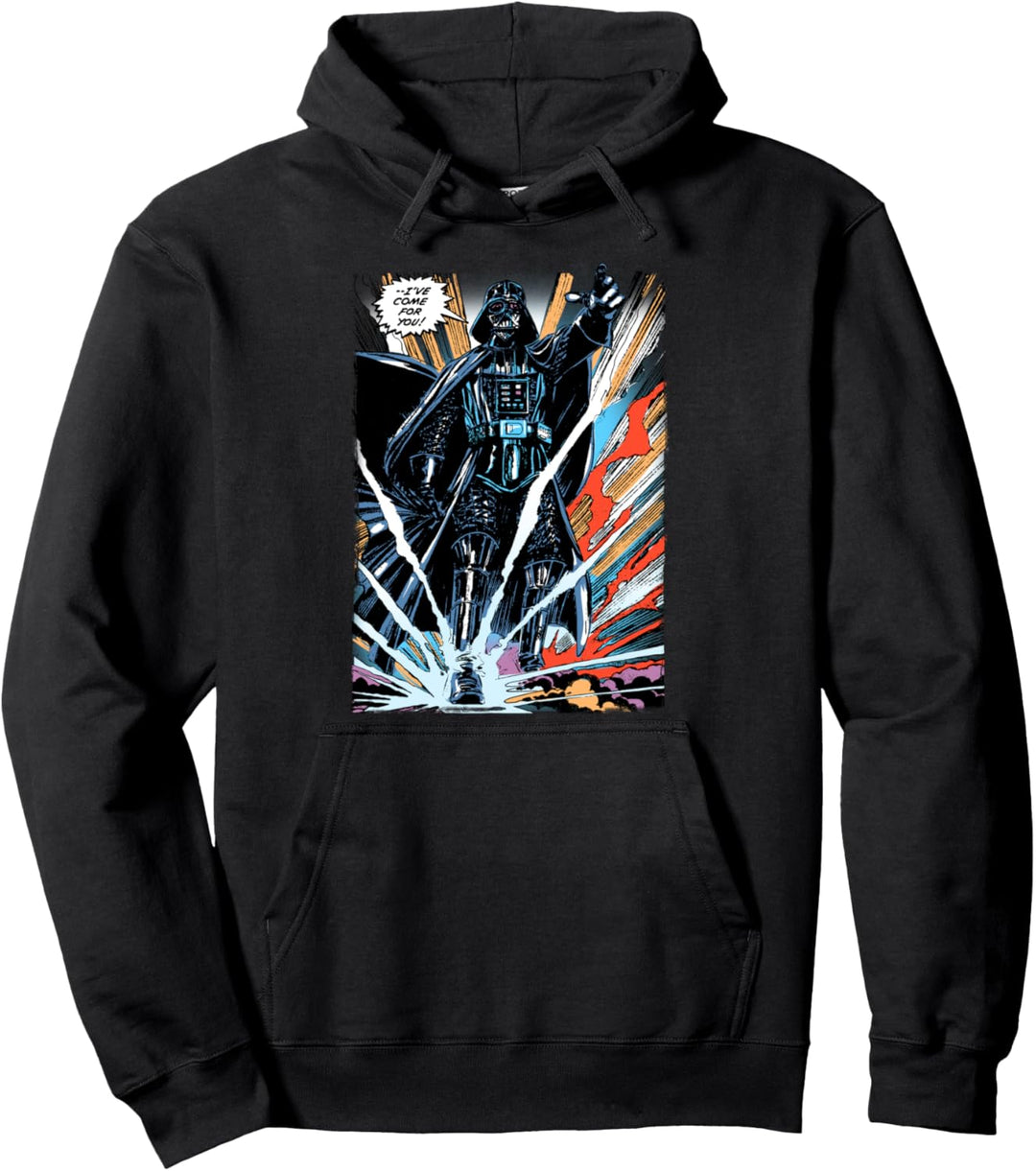 Star Wars Darth Vader Iv'e Come For You Comic Page Pullover Hoodie