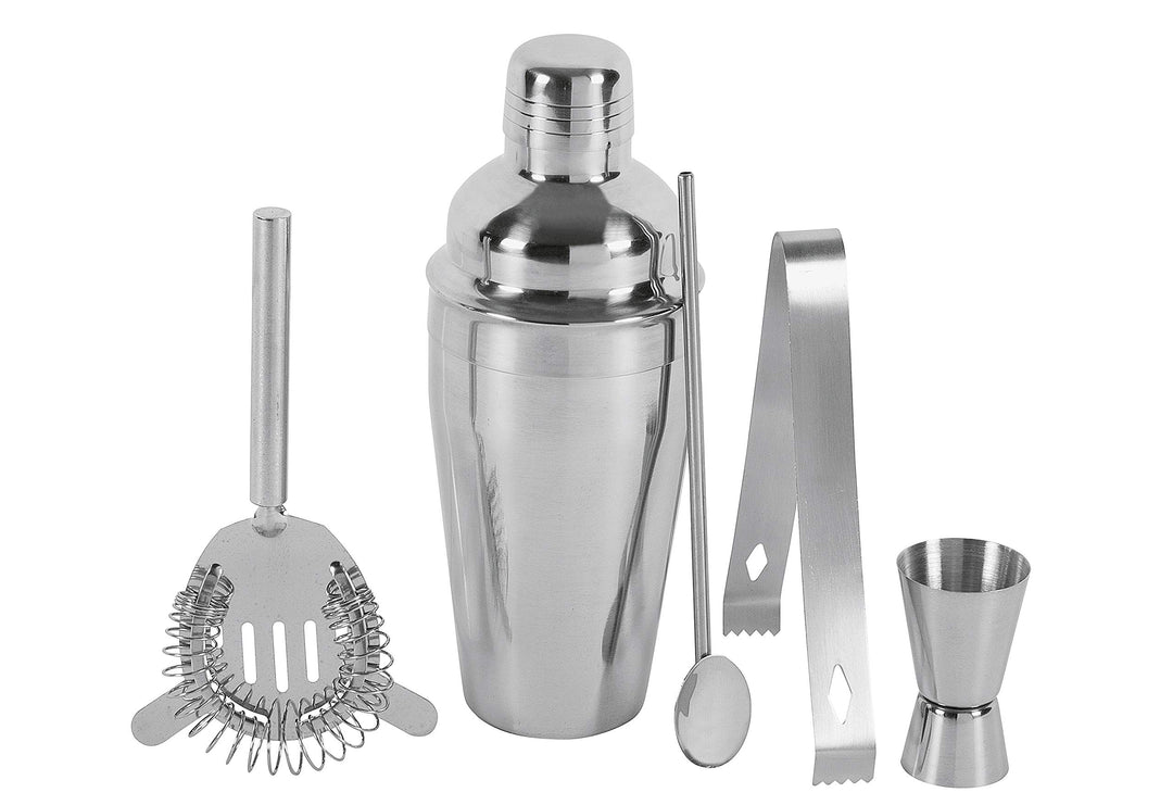 cilio Barset Bar-Set 5-teilig Edelstahl poliert