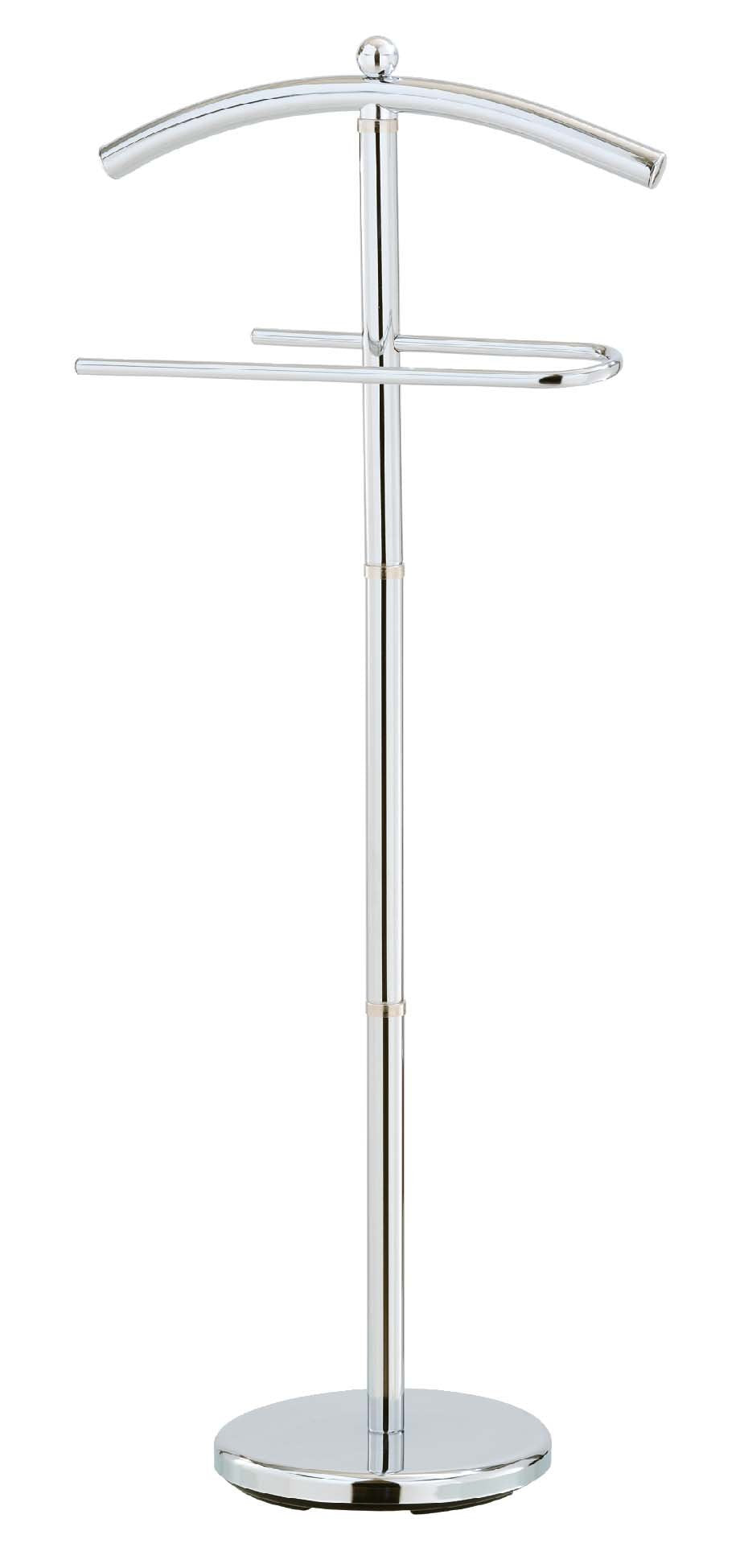 M-Home Designer Kleiderbutler, Verchromt, 43 x 25 x 109