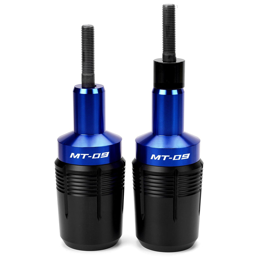 Motorrad Sturzpads Rahmen Schieber Sturzschutz Für MT09 TRACER9GT 2023 MT-09 SP 2021 2022 (Blau), Bl