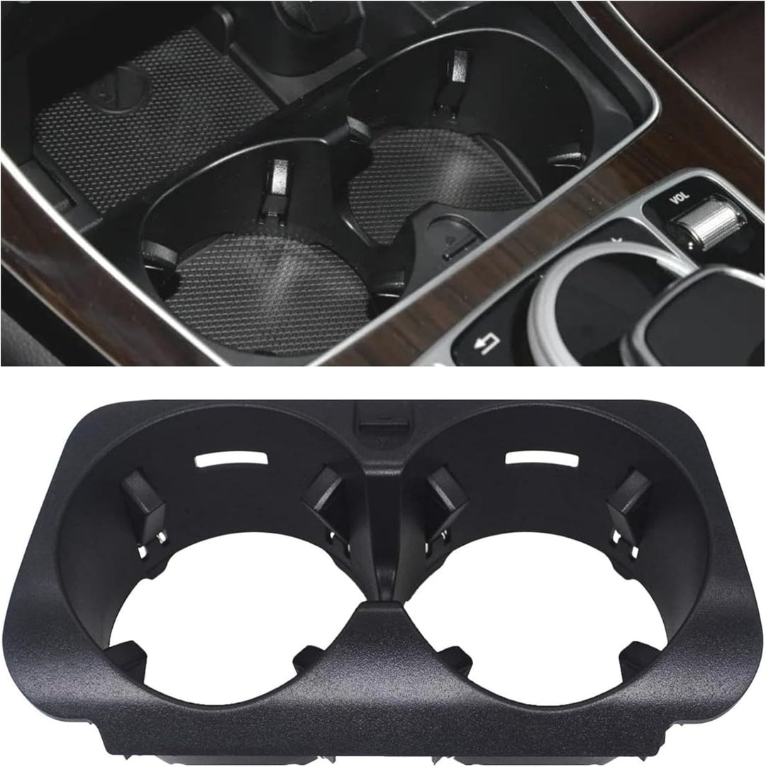 ZEALfix Mittelkonsole Getränkehalter für W205 Mercedes C Klasse Auto Becherhalter Mittelkonsole Bech