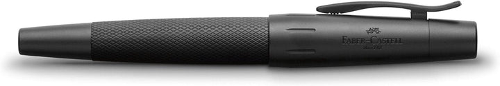 Faber-Castell 148623 - Füller e-motion Pure Black B, 1 Stück Füllfederhalter B schwarz, Füllfederhal