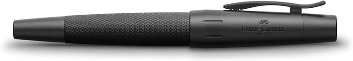 Faber-Castell 148622 - Füller e-motion Pure Black EF, 1 Stück Füller Feder EF schwarz, Füller Feder