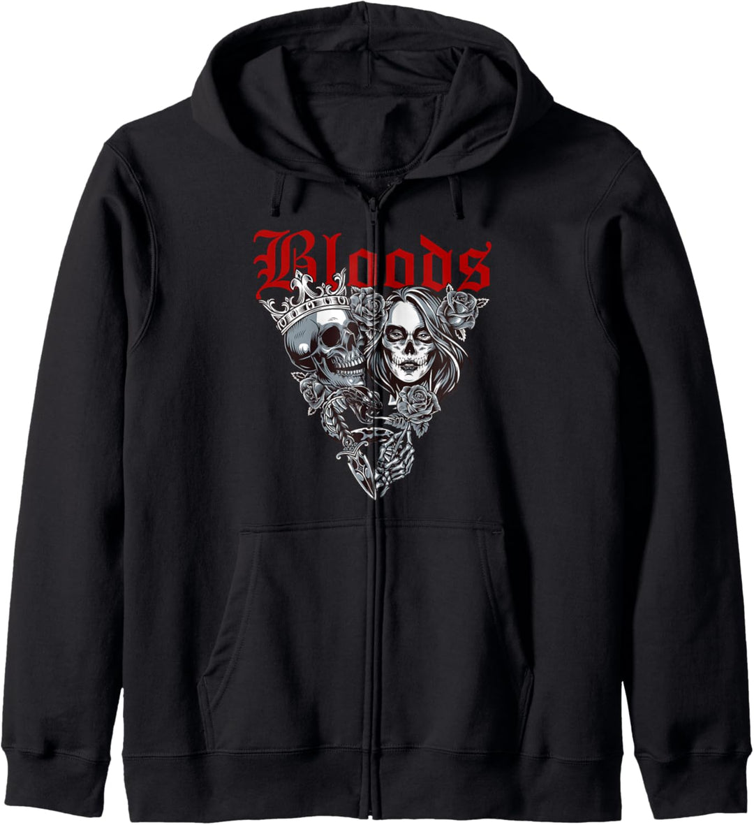 Bloods Hip Hop Gangster Kapuzenjacke