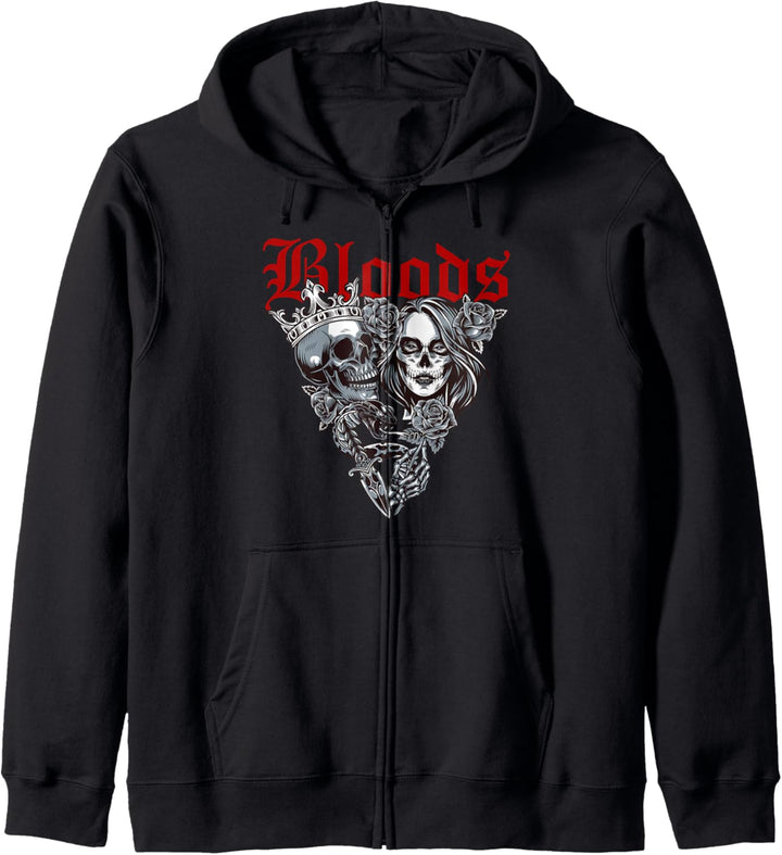 Bloods Hip Hop Gangster Kapuzenjacke