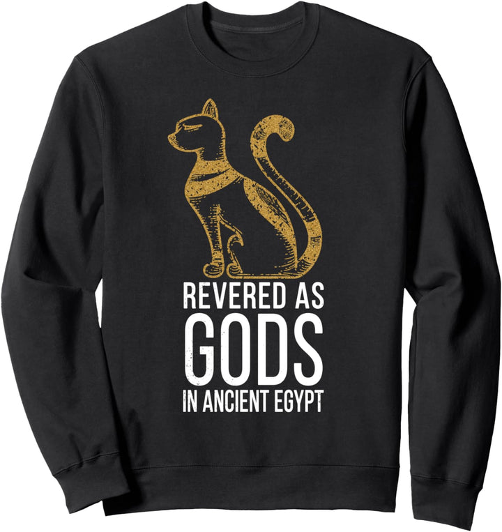 Egypt Cat Ancient Mystical Egyptian Cat Sweatshirt