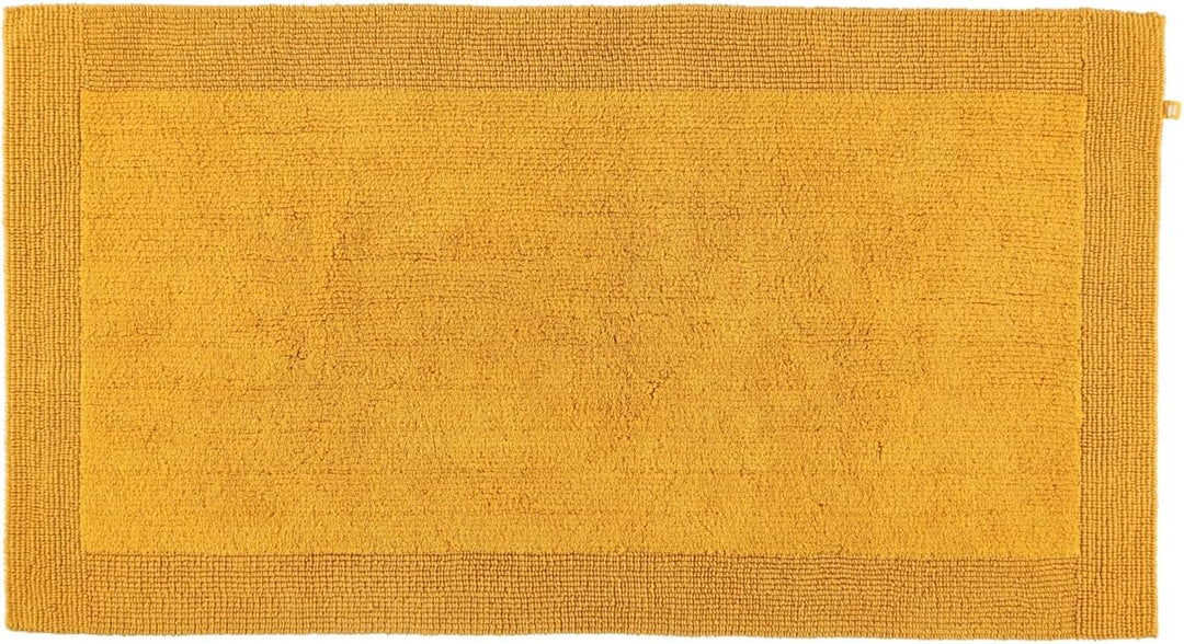 RHOMTUFT Prestige Badteppich, 100% Baumwolle, 348 Curry, 70 x 130 cm 70 x 130 cm Badteppich 348 Curr