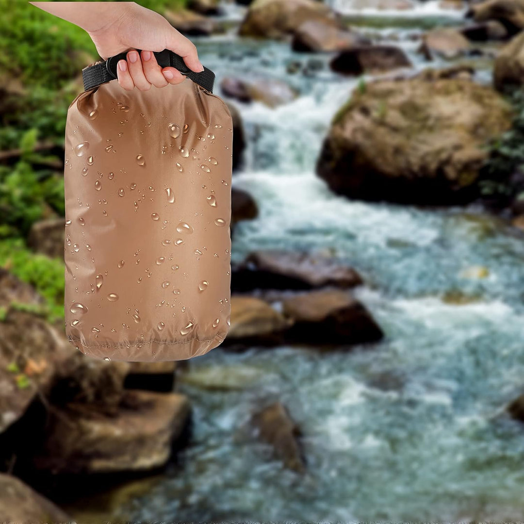 6 Stück wasserdichte Trockenbeutel Set Trockensack Leicht Luftdicht Packsack Set 20 L 15 L 10 L 8 L