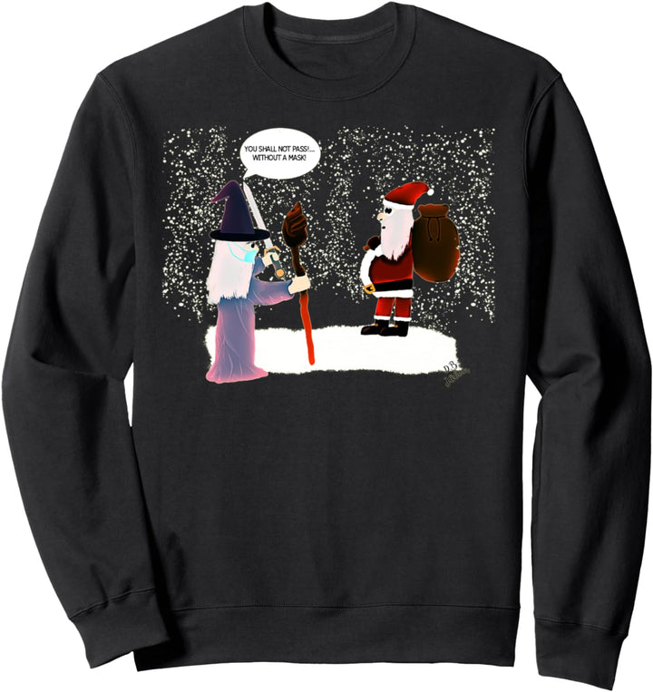lustiger Weihnachts Pullover - you shall not pass Weihnachts Sweatshirt