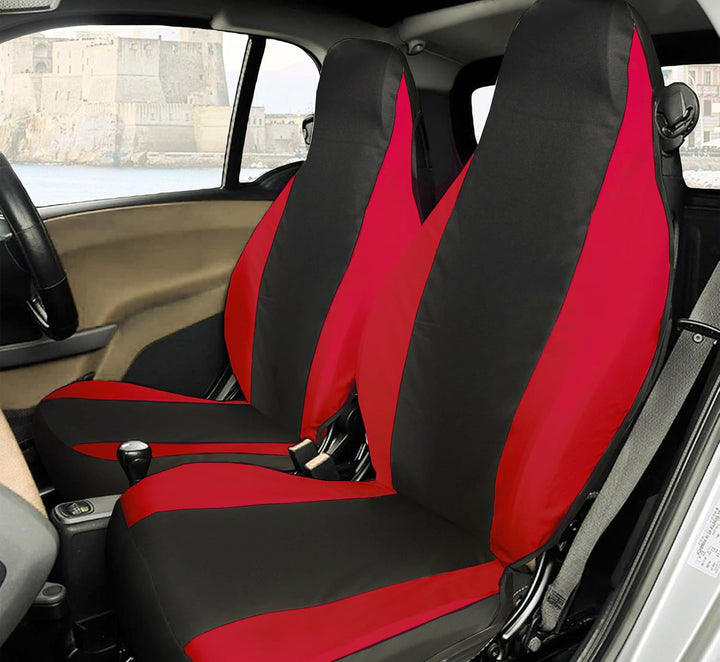 Rebeca Shop® Vordersitzbezüge kompatibel für Smart Fortwo 1., 2. und 3. Serie, W450, W451, W453, 2er
