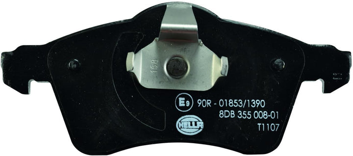 HELLA PAGID 8DB 355 008-011 Bremsbelagsatz - T1107 - Dicke/Stärke: 19.6mm - Bremssystem: Teves - nic
