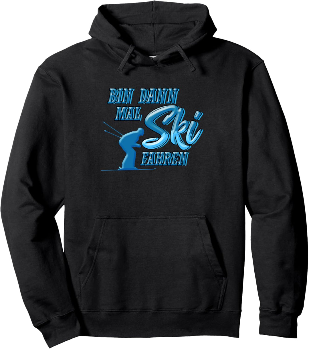Skifahren Skifahrer Skipiste Wintersport Schnee Ski Geschenk Pullover Hoodie