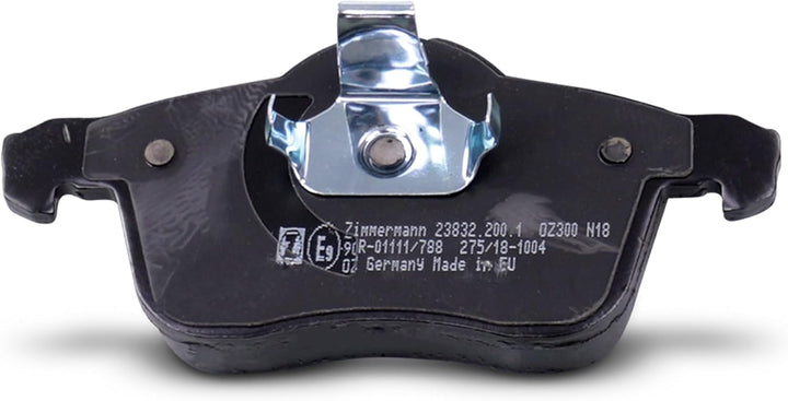 ZIMMERMANN 23832.200.1 Serie Bremsbelagsatz, Hinten, inklusive Platte dämpfend