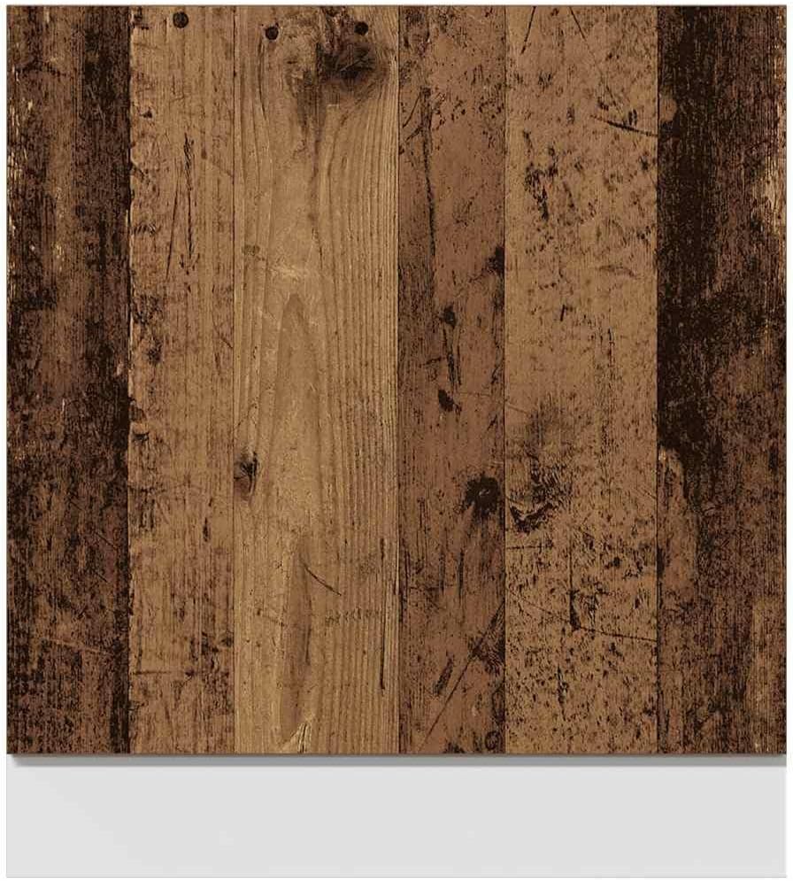 vidaXL Geschirrspülerblende Altholz-Optik 60x1,5x67 cm Holzwerkstoff, Blende, Frontblende, Geschirrs