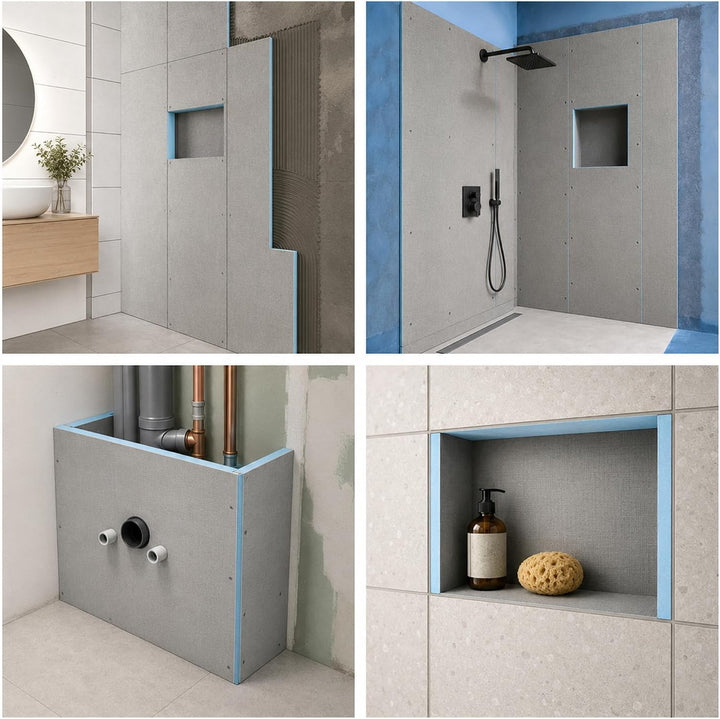 Bauplatte I Hartschaumplatte 3,15m² I Hartschaumplatte 10mm Dicke I hochwertige Dämmplatten für Inne