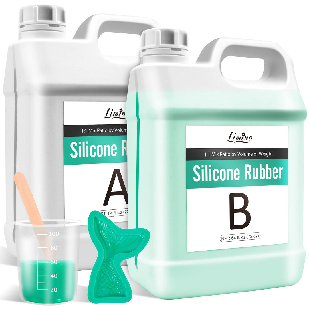 Flüssiges Silikon Kautschuk - 3.8L/4.2kg 15A Silikon Formen Herstellen Kit für Silikonformen Herstel