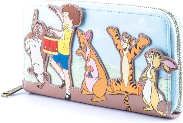 Loungefly Winnie the Pooh 95th Anniversary Zip Around Wallet