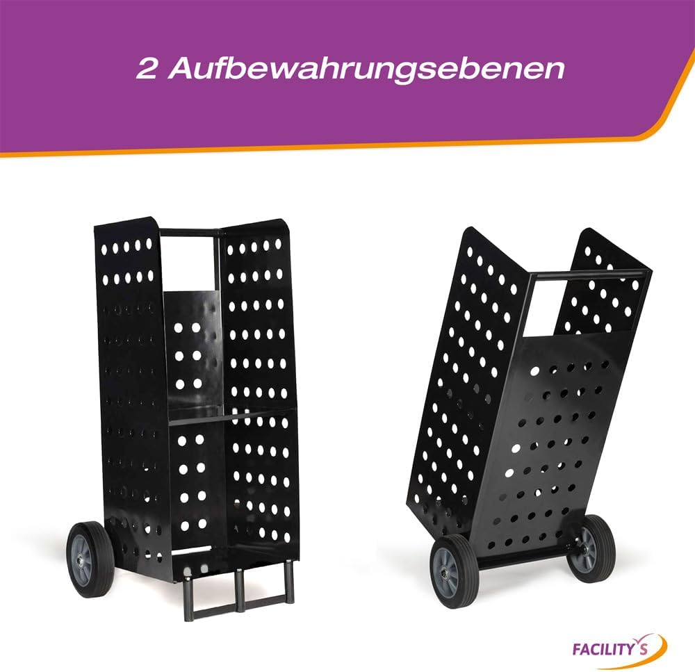 Holzwagen aus Metall