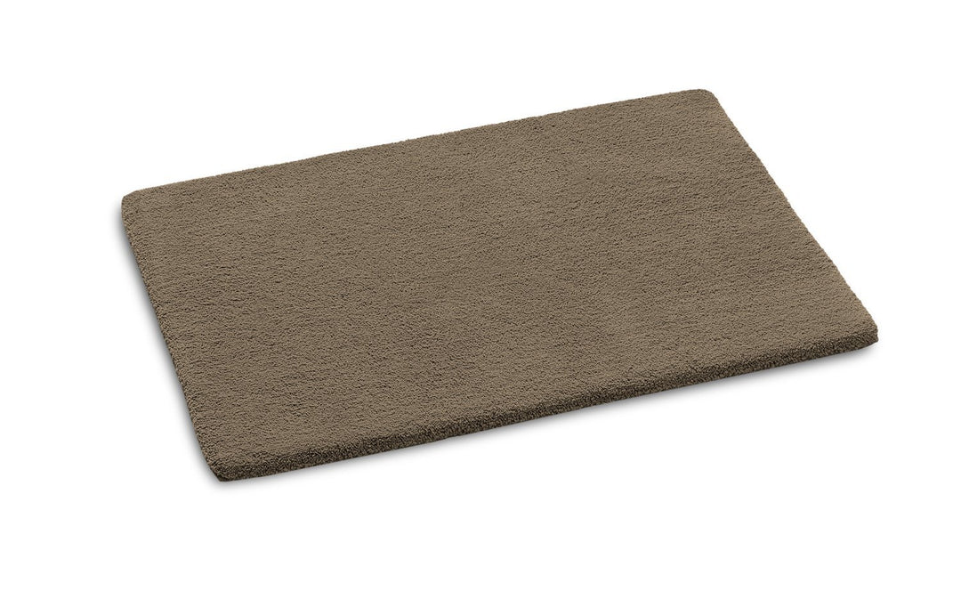 Rhomtuft Badteppiche Square Taupe - 58 50x60 cm, 50x60 cm