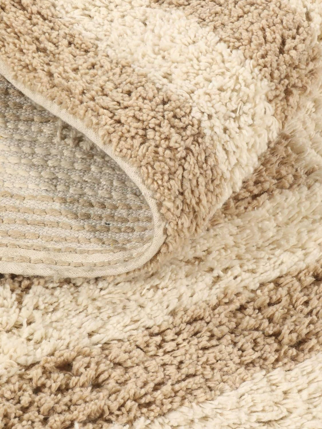 RugVista Badematte Chateau, 90 x 60 cm, Rechteckig, Mittelflor, Anti-Rutsch, Moderner Badteppich, Ma