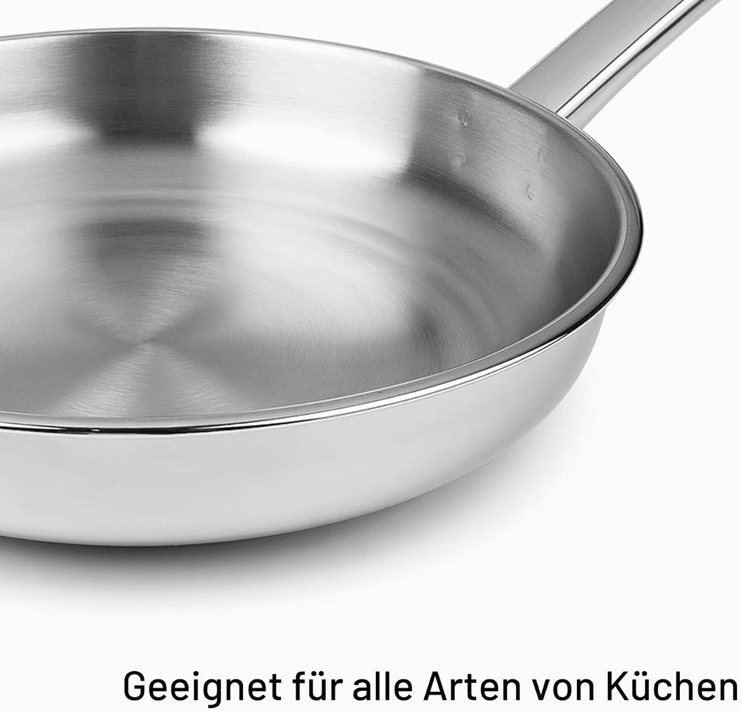 Lacor PFANNE 26 cm VITROCOR, Edelstahl, Grey