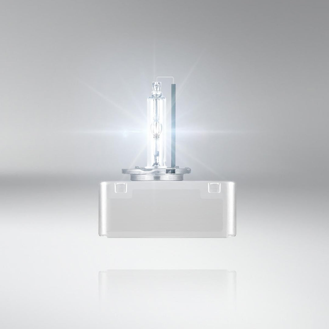 OSRAM XENARC ORIGINAL D5S, Xenon Scheinwerferlampe, 66540, Faltschachtel (1 Lampe), Silber Faltschac