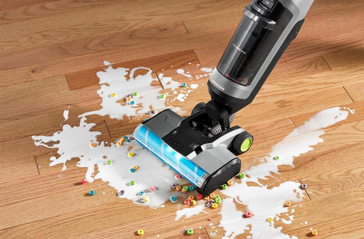 RYOBI 18 V ONE+ Brushless Multiflächenreiniger RHFC18BL-1X40GL, 3-in-1 Staubsaugen, Wischen & Trockn