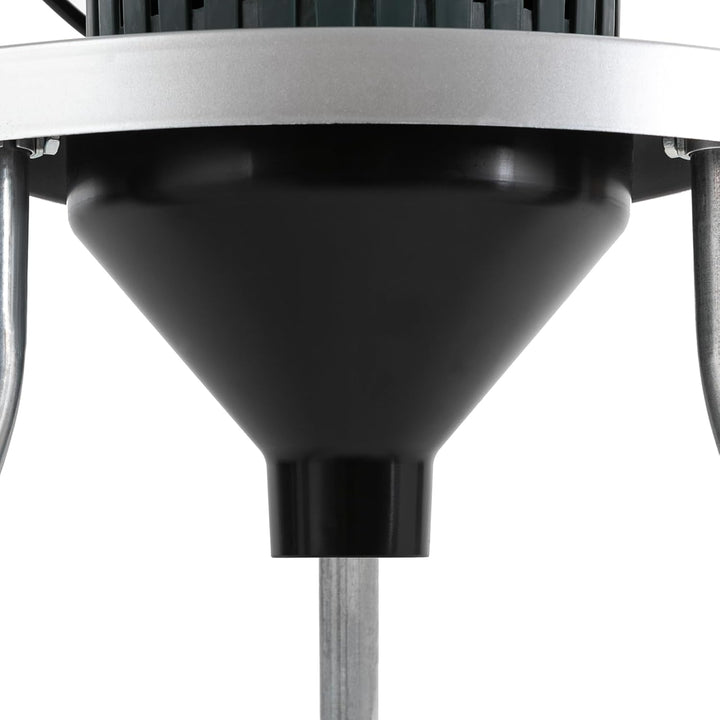 Elektrische Getreidemühle mit 5 Sieben, 50L Elektrische Maismühle, Trockengetreidemühle für Weizen,