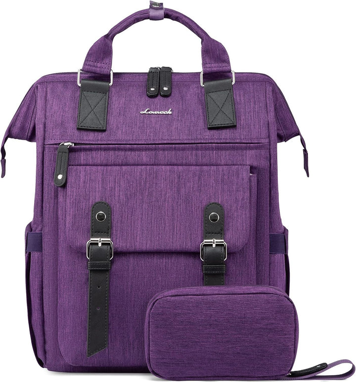 LOVEVOOK Rucksack Damen, 15,6 Zoll Laptoptasche Schulrucksack Mädchen Teenager Reiserucksack Arbeits