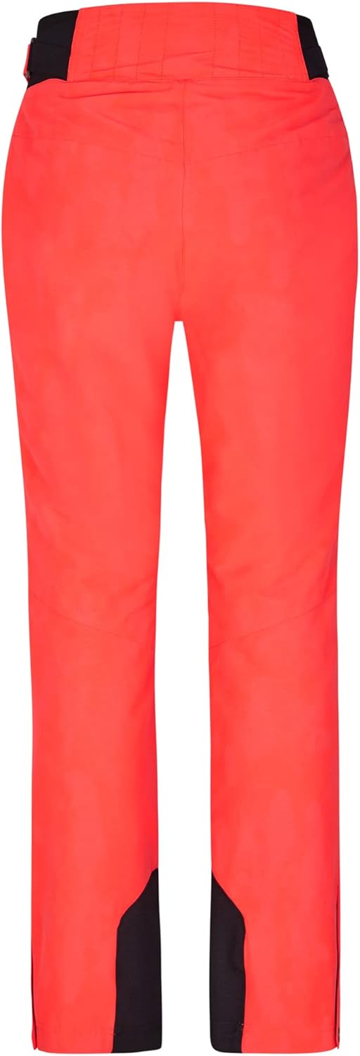 Ziener Damen Ski-Hose/Schnee-Hose | atmungsaktiv, wasserdicht, Primaloft Tilla 34 Hot Red Natural Dy
