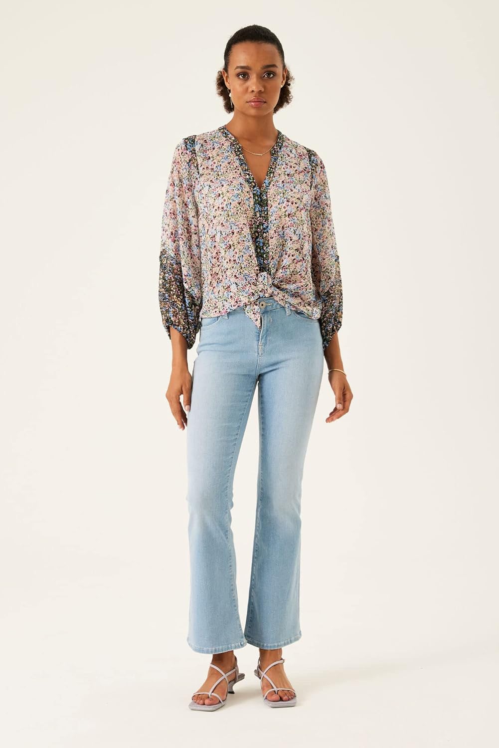 GARCIA Damen Bluse XS Off White, XS Off White