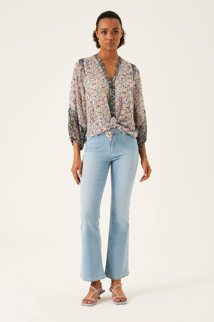 GARCIA Damen Bluse XS Off White, XS Off White