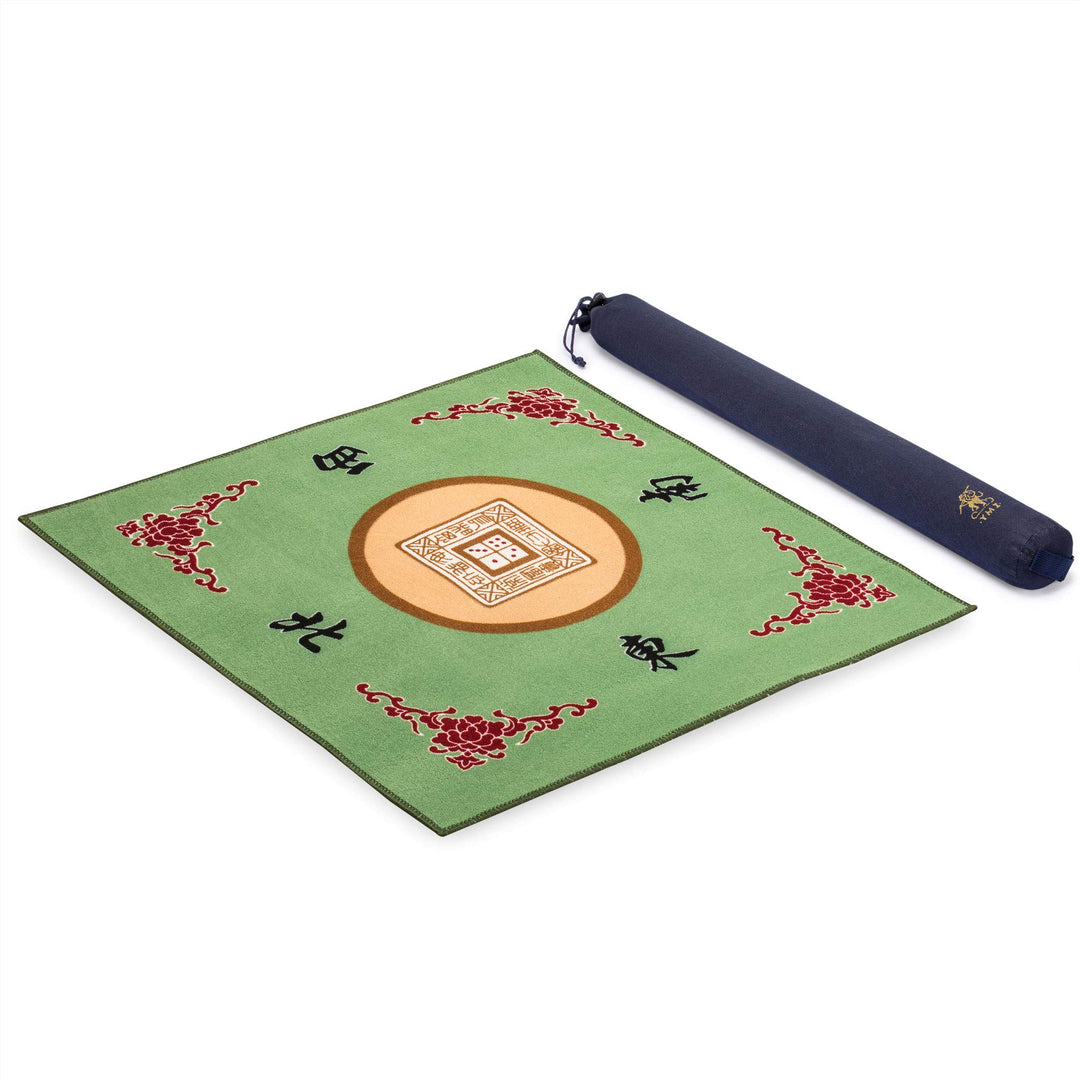Yellow Mountain Imports Tischauflage für Mahjong, Poker, Kartenspiele, Brettspiele, für alle Spielst